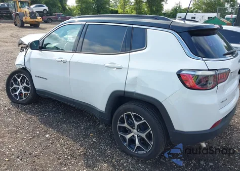 2024 Jeep Compass Limited 4X4 из США, поврежденный, VIN 3C4NJDCN1RT159871